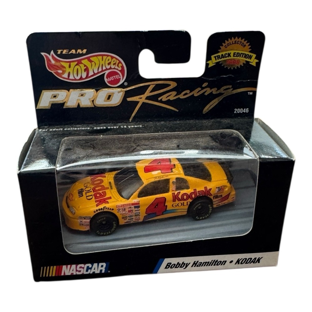 Bobby Hamilton Kodak Hot‎ Wheels 1:64 Pro Racing #4 Chevrolet Track Edition 1998
